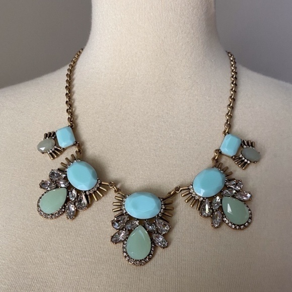J. Crew Blue Statement Necklace - Picture 5 of 5